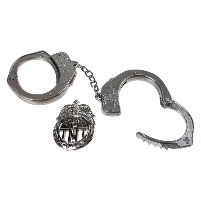 Set de joacă cătuşe cu insignă, cod 43569