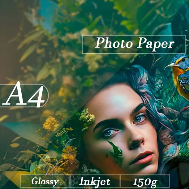 Hartie foto lucioasa 4Print 150g A4 set 20 foi