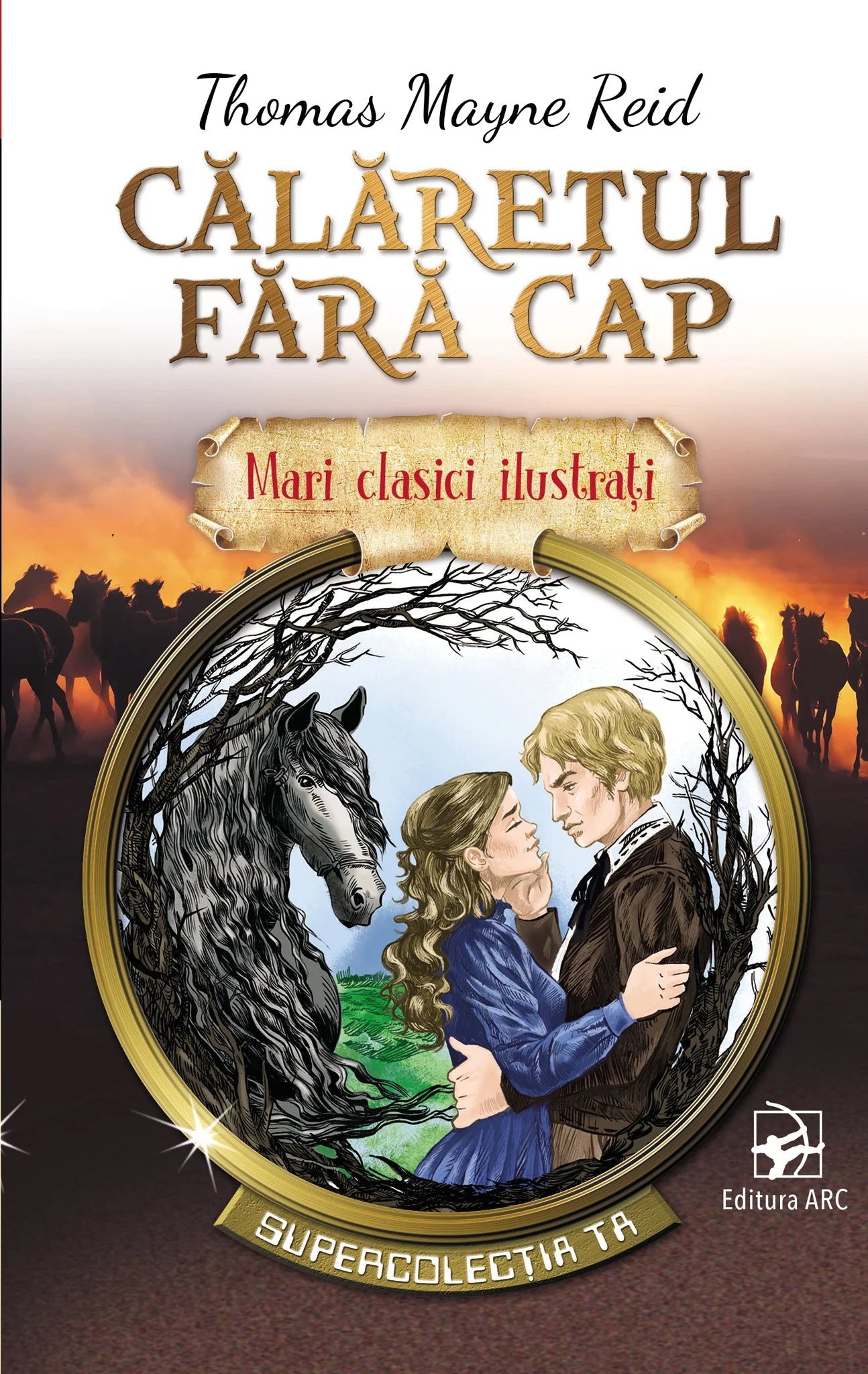Călărețul fără cap. Mari clasici ilustrați