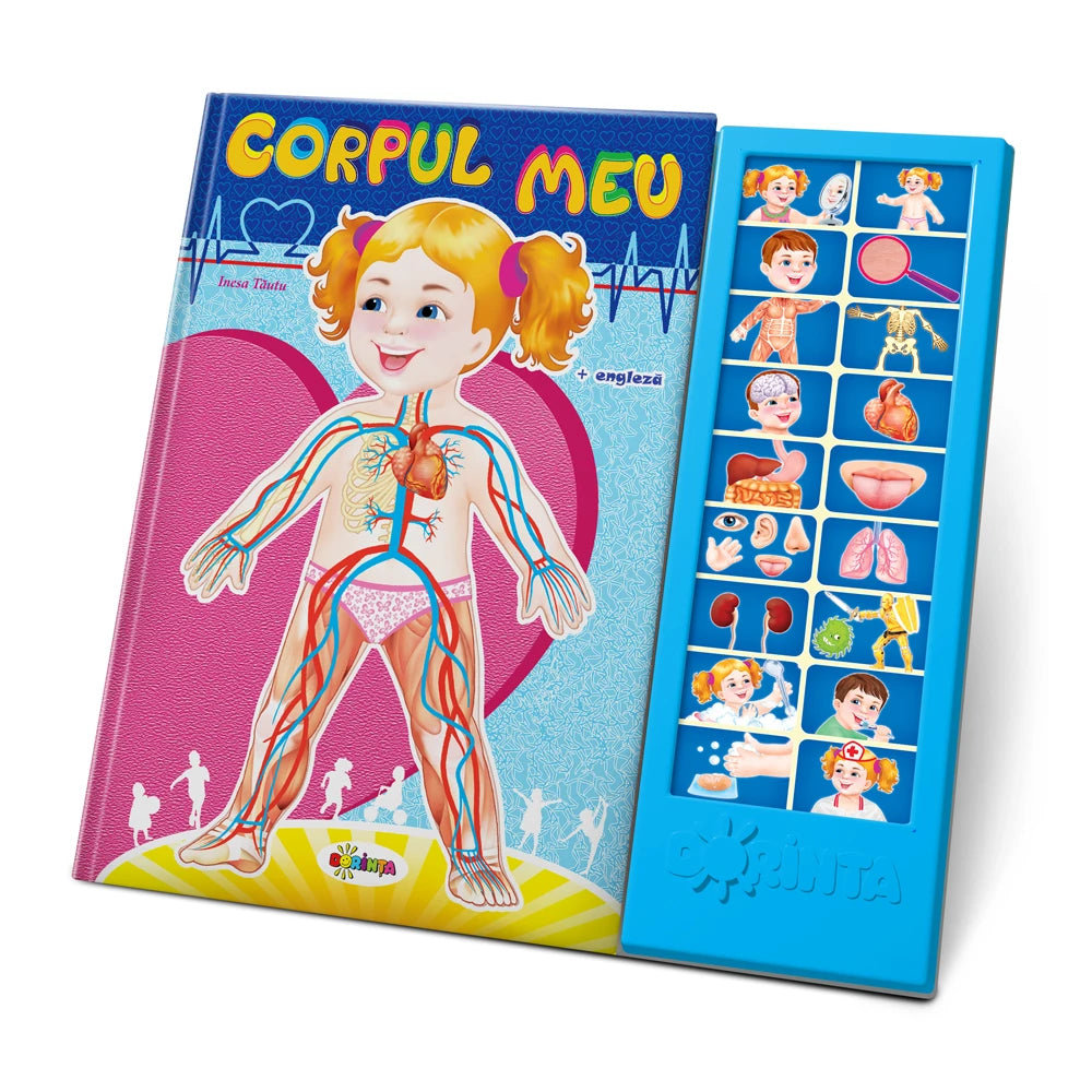 Carte cu sunete. Corpul meu