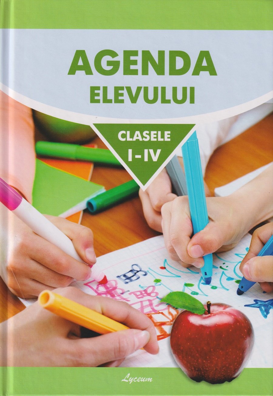 Agenda elevului, clasele 1-4, Lyceum