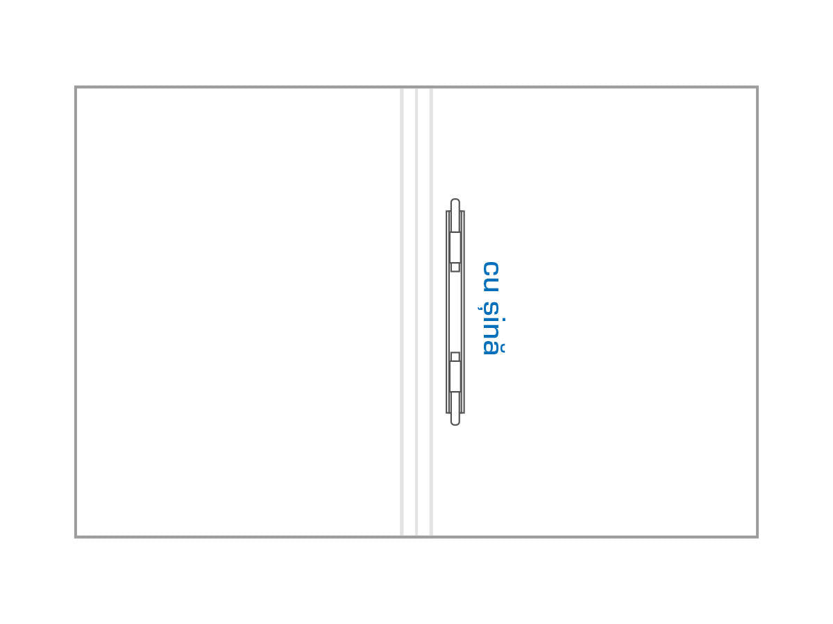 Mapa din carton cu sina 260 gr