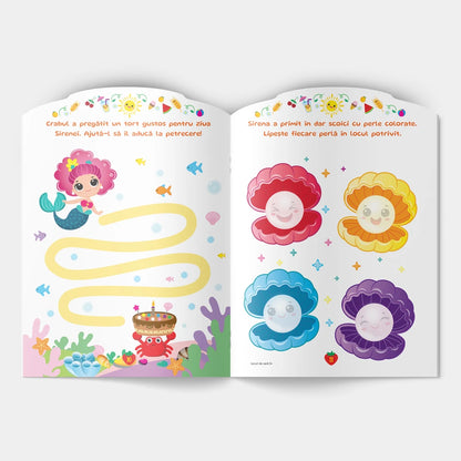 Jocuri de Vară. Cu autocolante: 3+