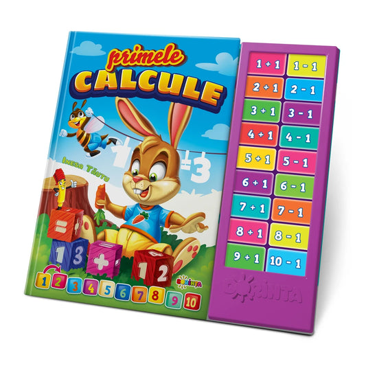 Carte cu sunete. Primele calcule
