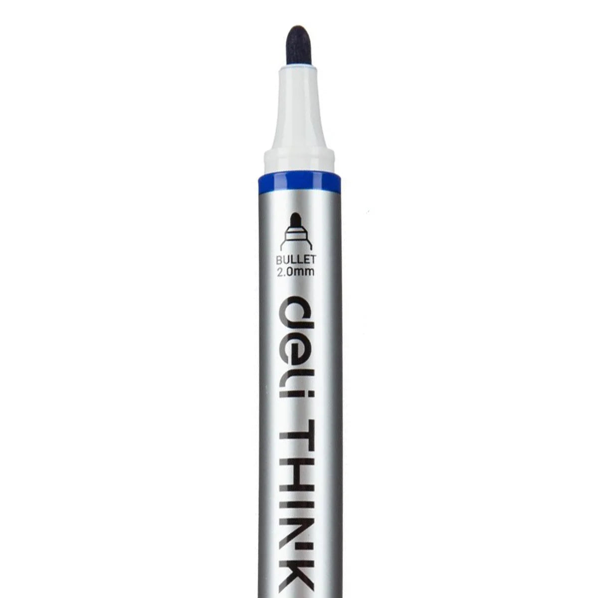 Marker pentru tabla DELI Think, 2mm, albastru