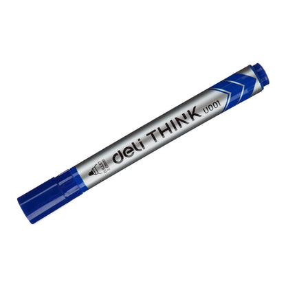 Marker pentru tabla DELI Think, 2mm, albastru