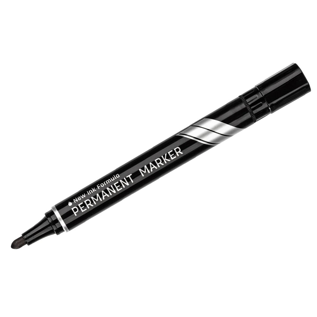 Marker permanent DELI Think, 1.5mm, negru