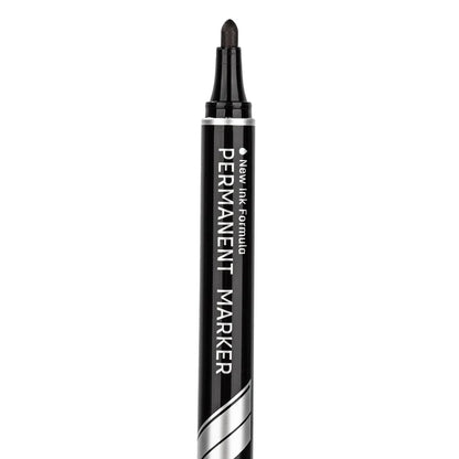 Marker permanent DELI Think, 1.5mm, negru
