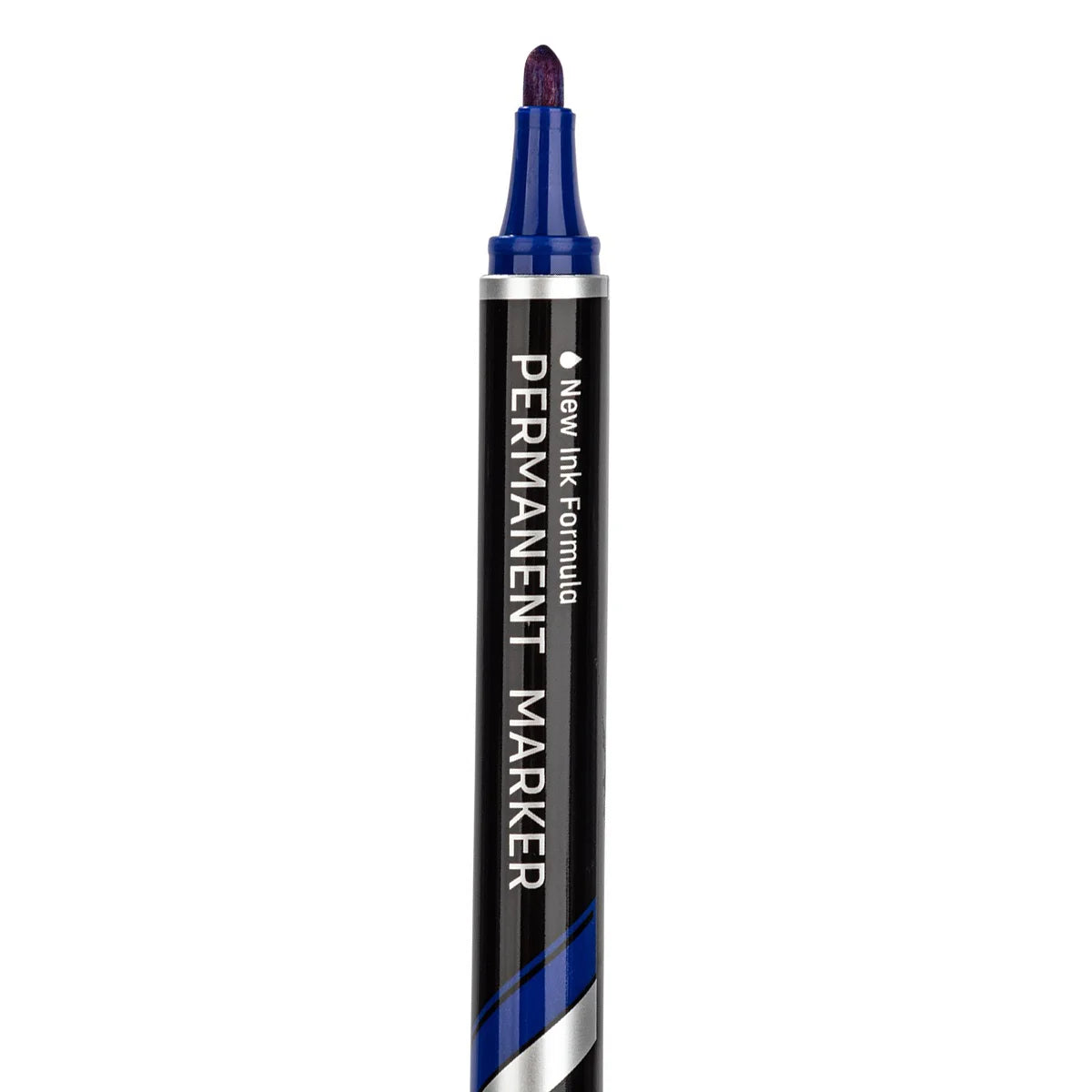 Marker permanent DELI Think, 1.5mm, albastru