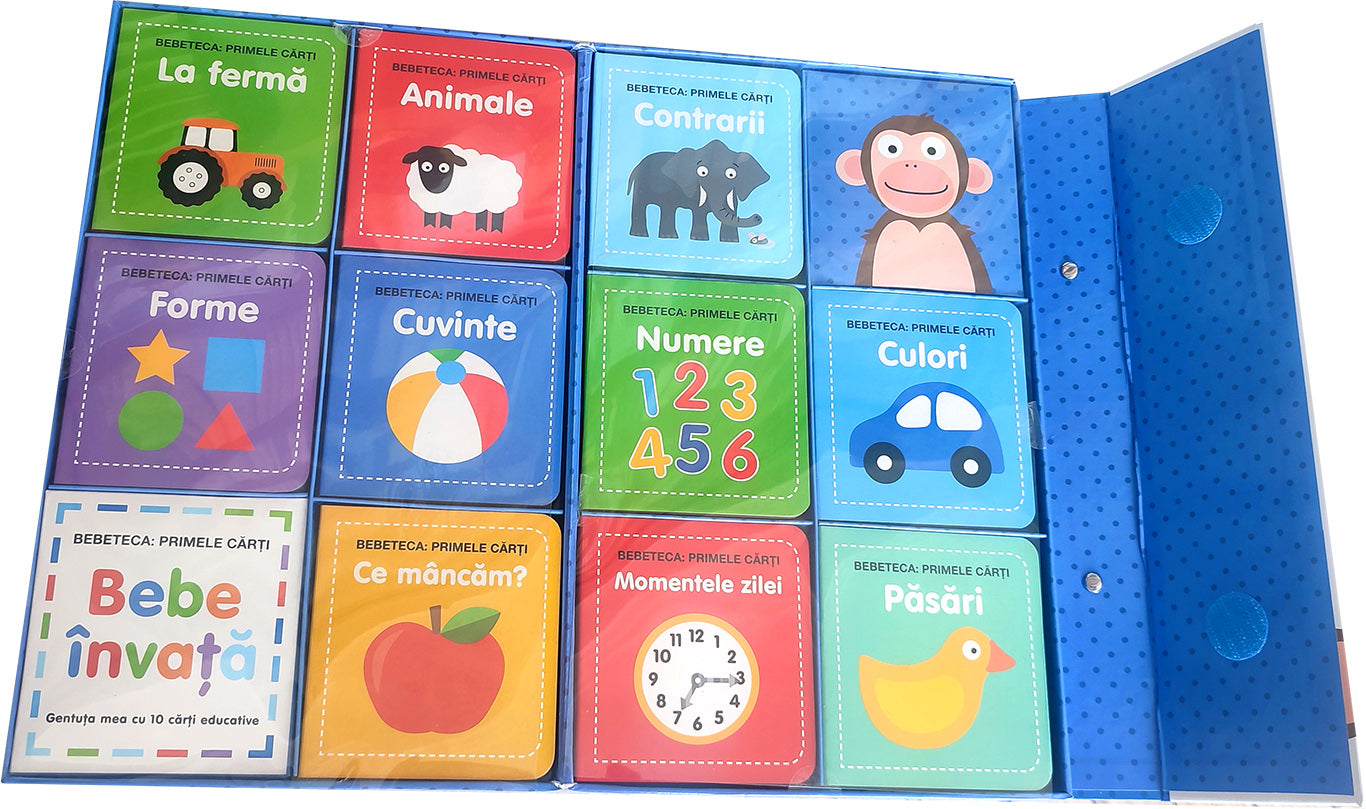 Bebe invata. Gentuta mea cu 10 carti educative