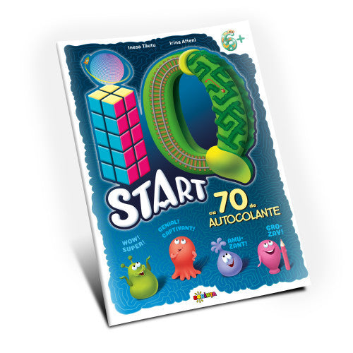 Marea carte. IQ start 6+ (70 autocolante)