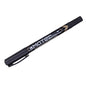 Marker permanent DELI Mate, dublu, 1.0/0.5mm, negru