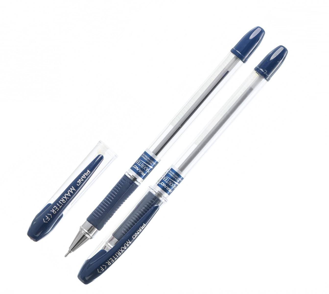 Pix cu bila pe baza de ulei PIANO Maxriter PT-335, 0.7 mm, grip, albastru