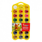 Set acuarela "Tvetic" 24 culori, plastic alb