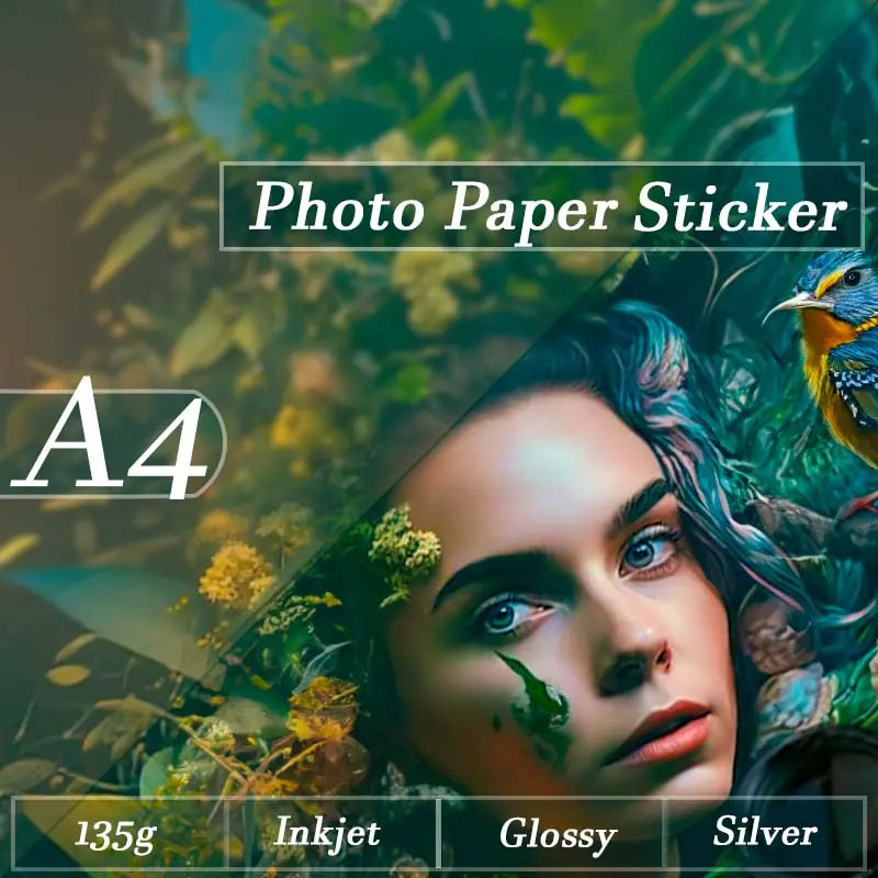 Hartie foto lucioasa 4Print 150g A4 Sticker